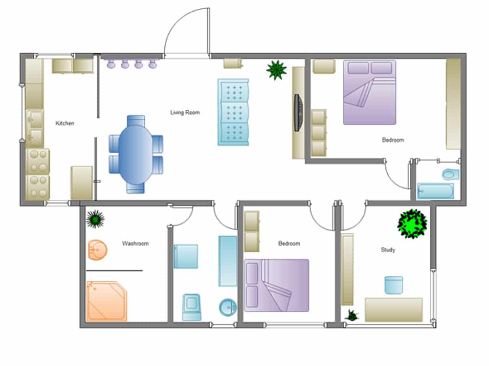 Photoshop floor plan » Microdra Design Solutions