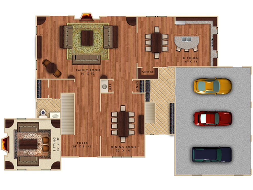 Photoshop floor plan » Microdra Design Solutions