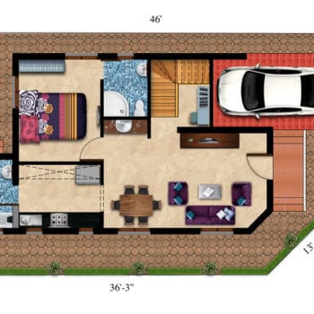 Photoshop Floor Plan » Microdra Design Solutions